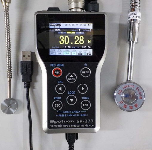 <b>焊鉗壓力計(jì)SP-270-F50KN</b>