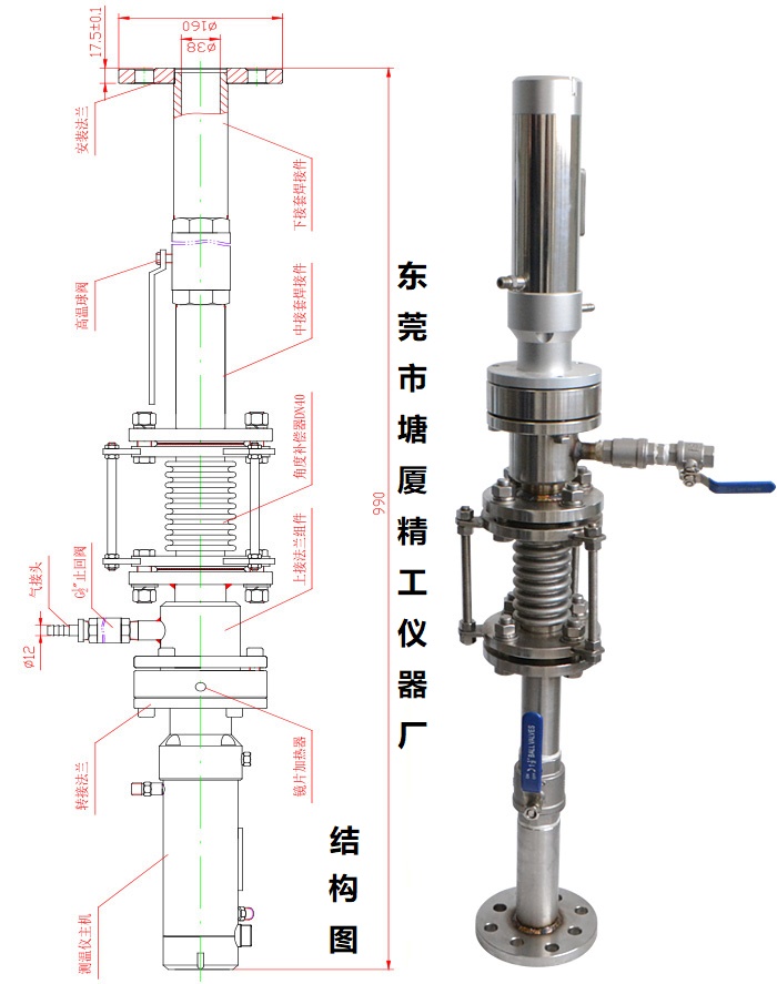 2001L-E1RH 熱風(fēng)爐拱頂測(cè)溫系統(tǒng)?